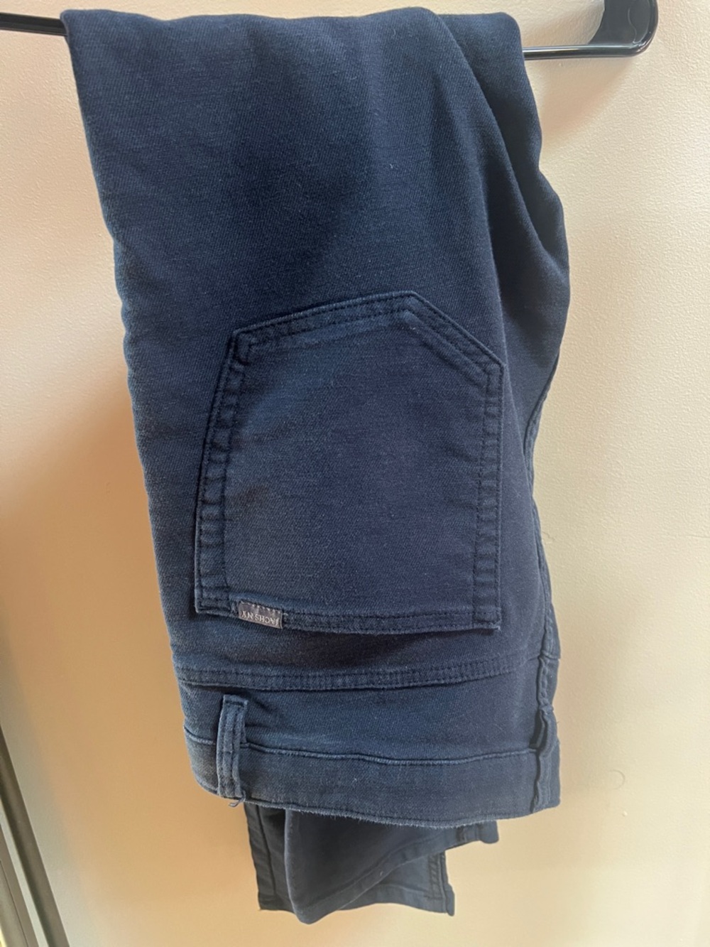 JACHS NY Navy Stretch Slim Pants